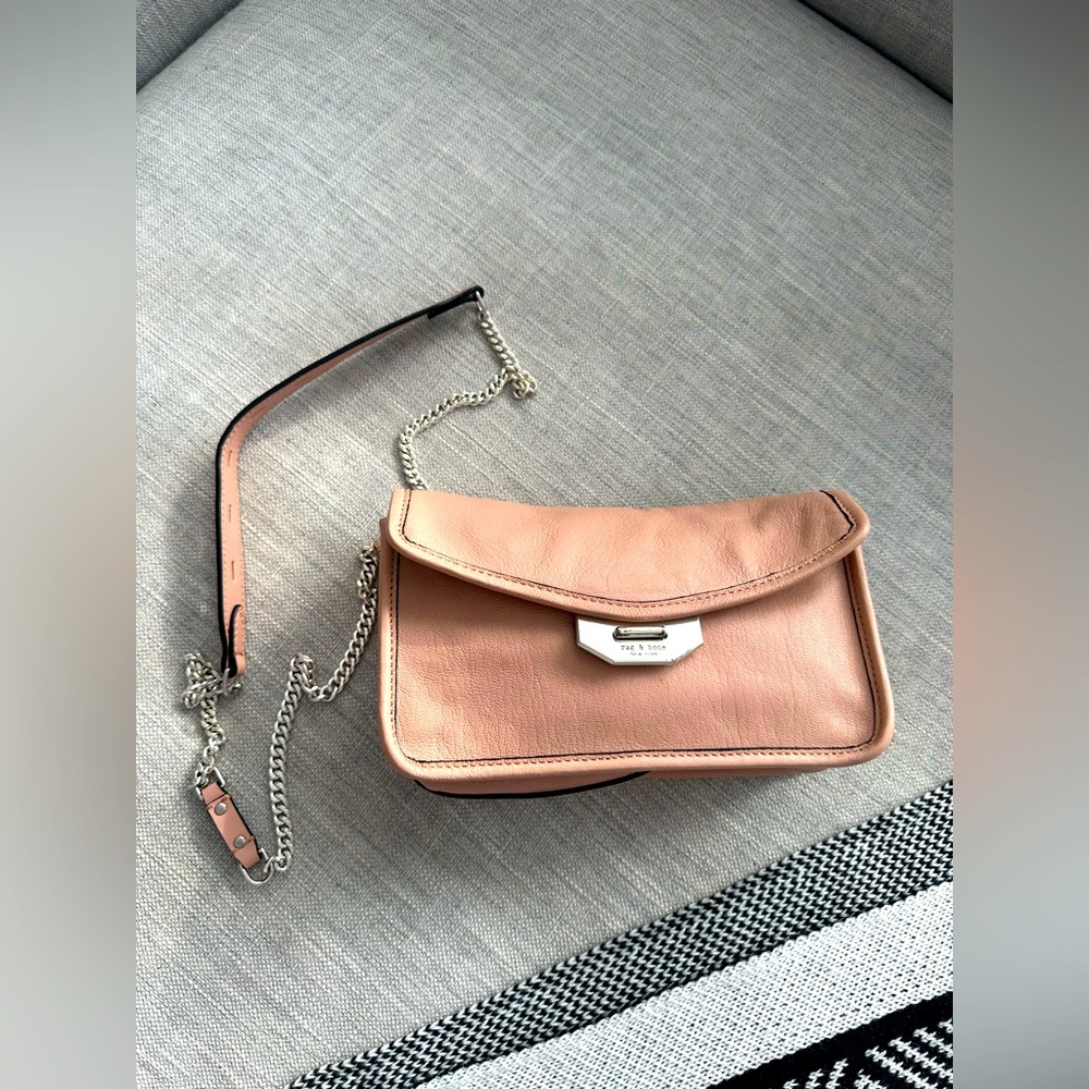 Blush pink Rag And Bone small bag